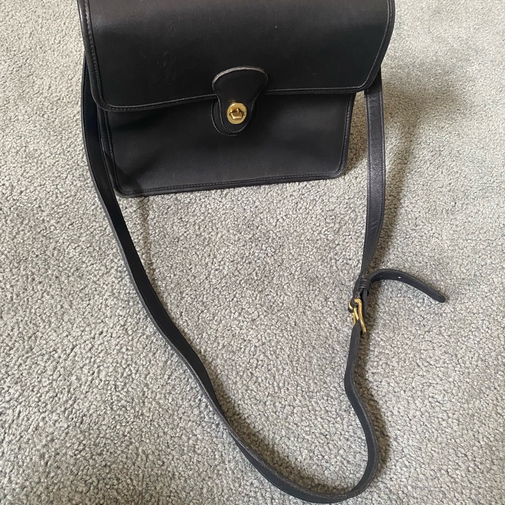 Vintage Coach Glove Leather Willis Bag Style ~ 9927